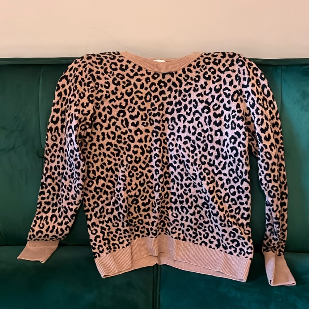 A New Day leopard sweater
